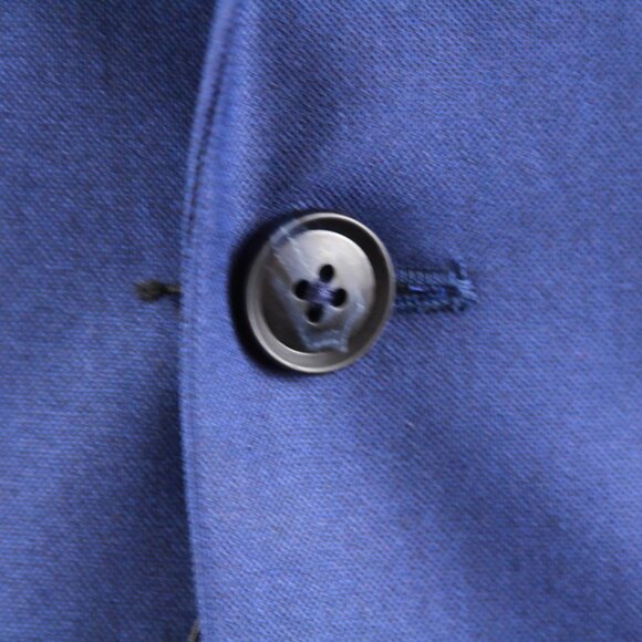 Alfani 42L Men’s Suit Blazer Sportscoat Jacket Navy Blue E03279 - Picture 3 of 7